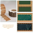 thumbnail image 3 of Shisuyan Bordure de Tableau d'Affichage en Forme d'Éventail Noir pour Décoration 1 Rouleau, 3 of 9