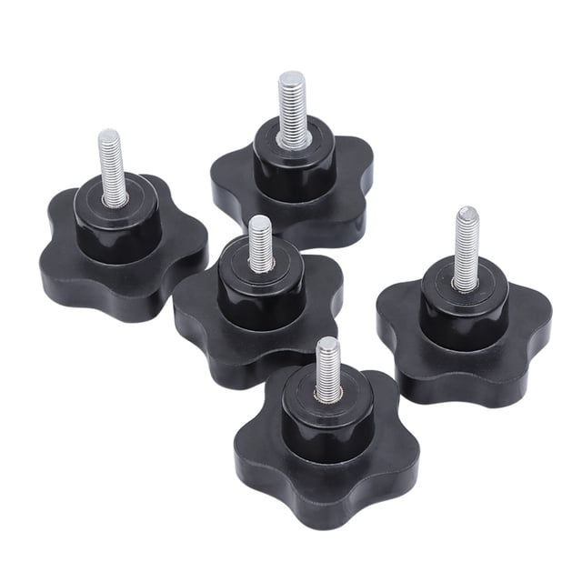 5 Pcs/Ensemble Poignée M8 Longue Durée de Vie Facile à Utiliser Poignée Filetée Professionnelle pour Industriel
