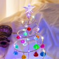 thumbnail image 4 of Adornos NavideñOs ÁRbol DecoracióN de Mesa de Cristal ÁRbol de Navidad IluminacióN Fiesta Festival DecoracióN LáMpara S, 4 of 5