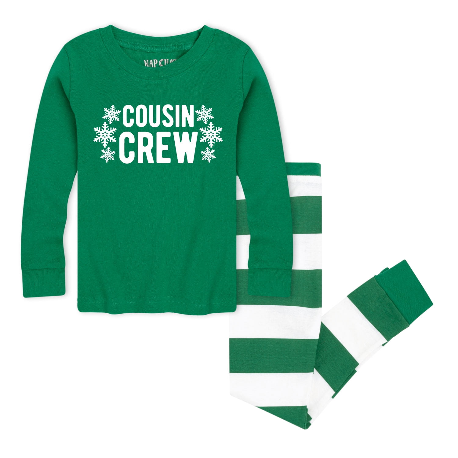 Nap Chat Cousin Crew Snowflakes Baby Pajama Set Walmart Com Walmart Com
