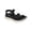 Black/White, variant on Women's On-The-Go Flex-Sandal Mesh Quarter Strap