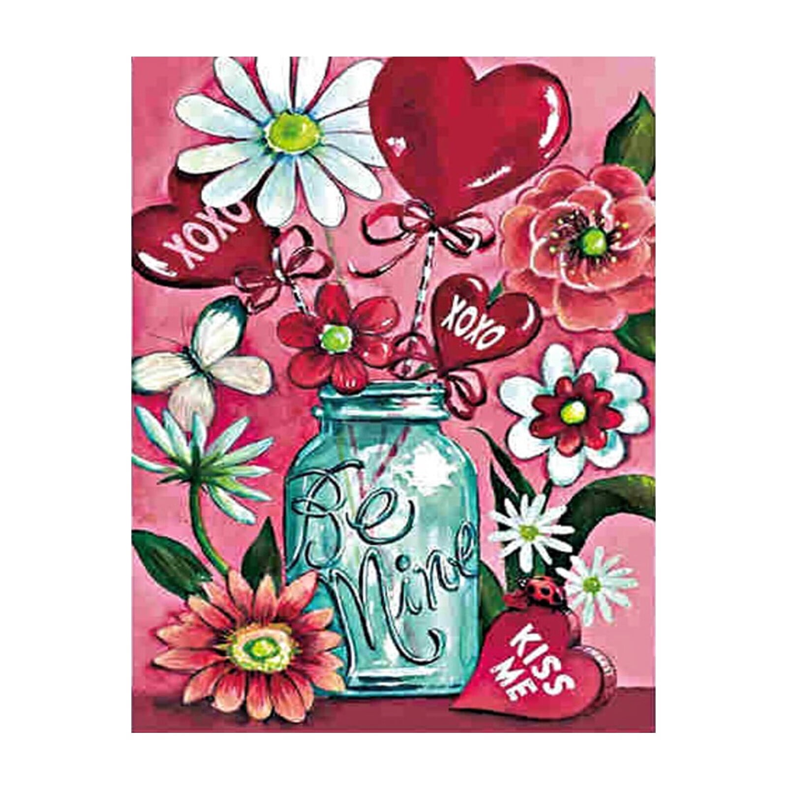 Valentine's Day Lover Crystal Diamond Painting Kits Home Wall