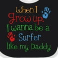 thumbnail image 4 of Inktastic Surfer Like Daddy Childs Surfing Boys or Girls Baby Bib, 4 of 4