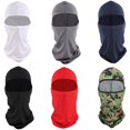 thumbnail image 2 of 6 PCS Face Masks, Ski Face Masks, Skin-Friendly Full Head Masks, Windproof Full Face Covers, Sun Protection Breathable Face Covers, 2 of 6