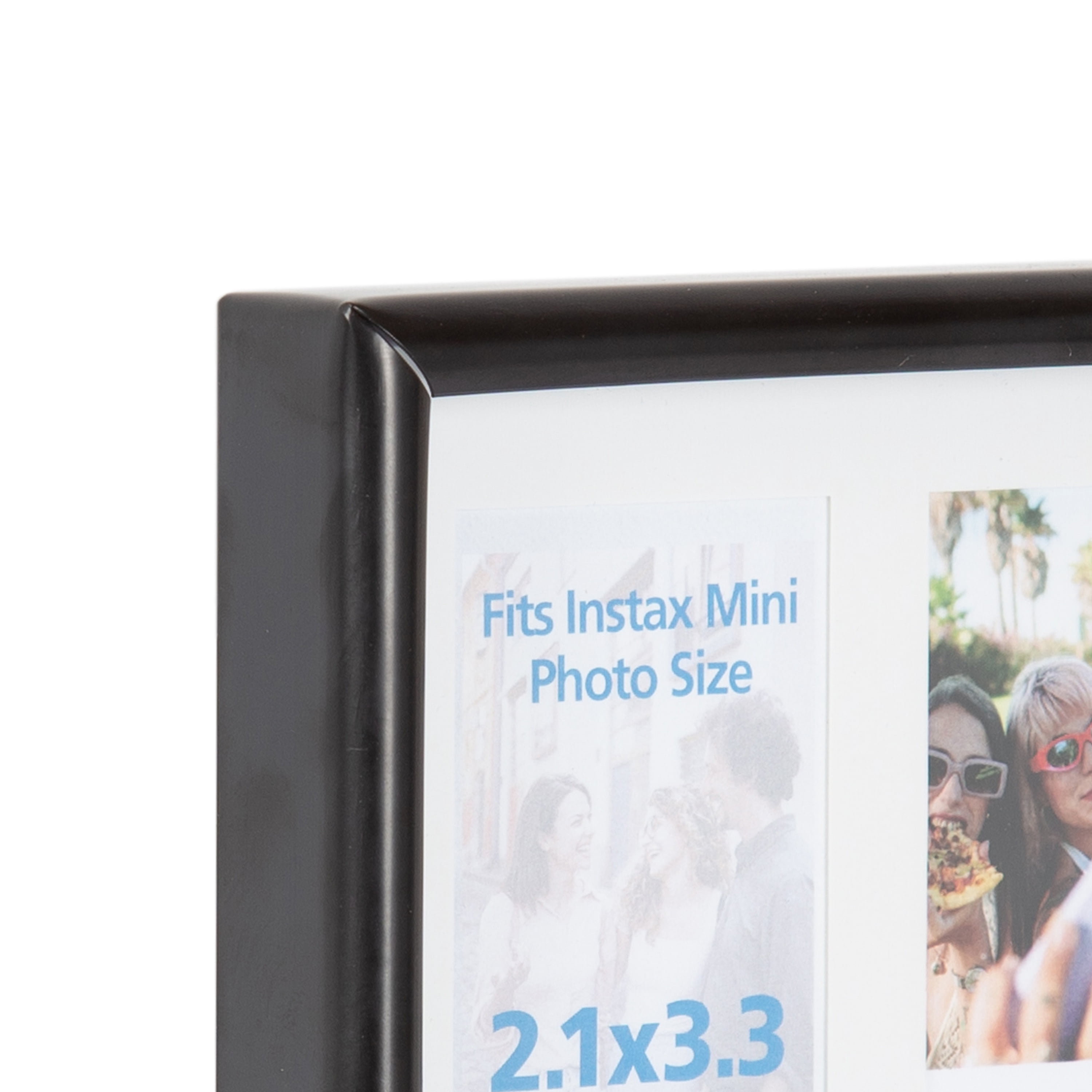 Mainstays – Instax Mini Picture Frame – Black Gallery 2 Photo Tabletop Photo Frame