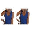 thumbnail image 1 of Qarigey Camisetas sin mangas ligeras y elásticas para fiestas de verano, chaleco de algodón con cuello Halter para mujer, camiseta sin Type27 NO27, 1 of 6