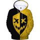 thumbnail image 1 of Xishao Sudadera con Capucha para Hombre Y Mujer, con Estampado 3D De Cara Jerséis Divertidos Informales, Sudaderas con Capucha De Hip Hop VIP7 2XL VIP7 2XL Xishao ropa, 1 of 2