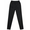 thumbnail image 5 of Women's Stretch Skinny Jeans - Elastic Waistband Solid Color Slim Fit Denim Pants, 5 of 6