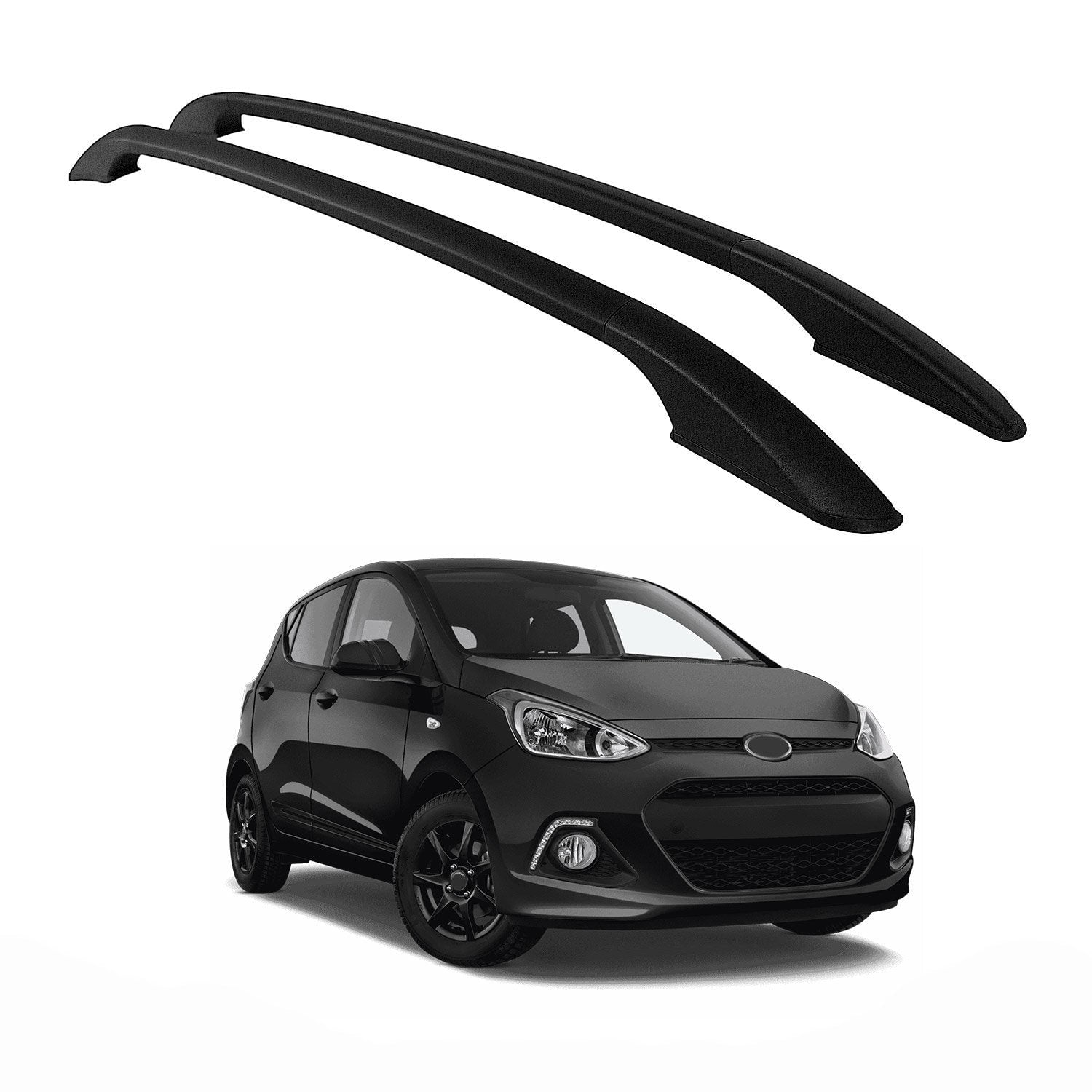 OMAC Top Roof Rack U012873 for Hyundai i10 20132016 Side Roof Rails