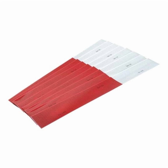 3m Conspicuity,2 In,White/Red,PK100 983-32