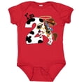 thumbnail image 3 of Inktastic I'm Two-cowboy riding horse birthday Boys Baby Bodysuit, 3 of 5