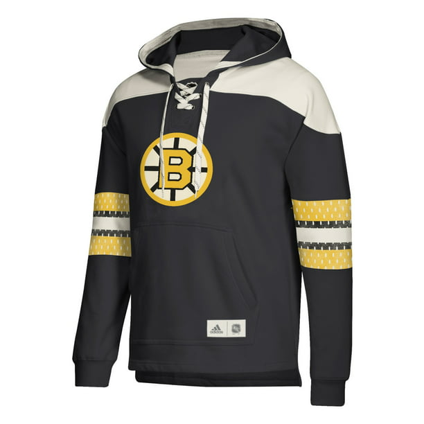 Boston Bruins Jersey Lace-Up Pullover Hoodie