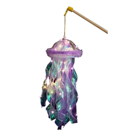 

ZPAQI MidAutumn Festival Handheld Jellyfish Light Kits Ambient Lamp Hanging Pendant