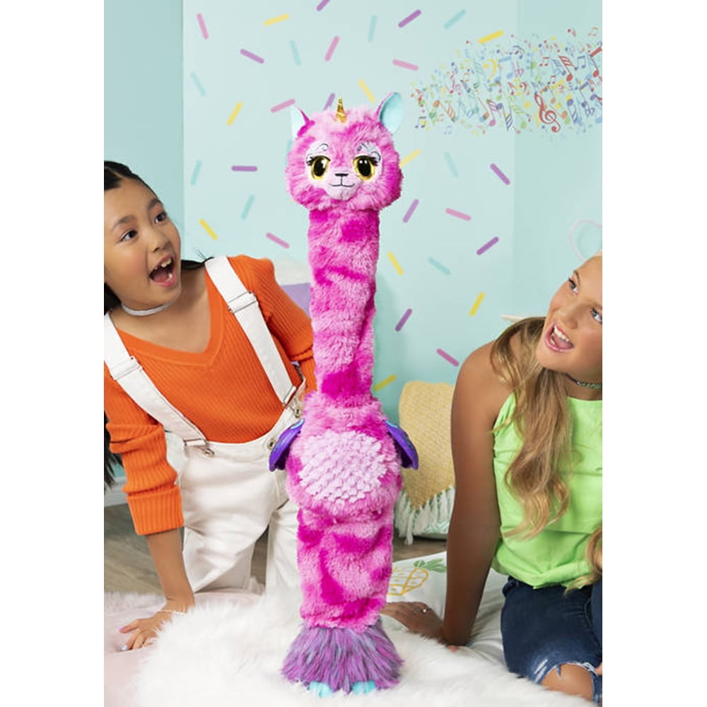 Hatchimals Wow Llalacorn 32-Inch Tall Interactive with Re-Hatchable Egg 