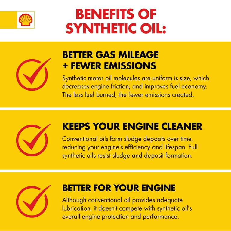 Synthetic oil sale better