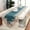 S151 Green PU, variant on 15.75"x70.87" Blue PU Table Runner - Waterproof & Oil-Resistant Rectangular Table Cover for Dining & Coffee Tables | Easy Wipe Clean, Scratch-Proof, Modern Home Decor