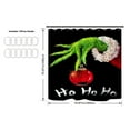 thumbnail image 3 of Christmas Decorations  Decorations Funny Non Slip Toilet Polyester Cover Mat Set Bathroom Shower Curtain, 3 of 3