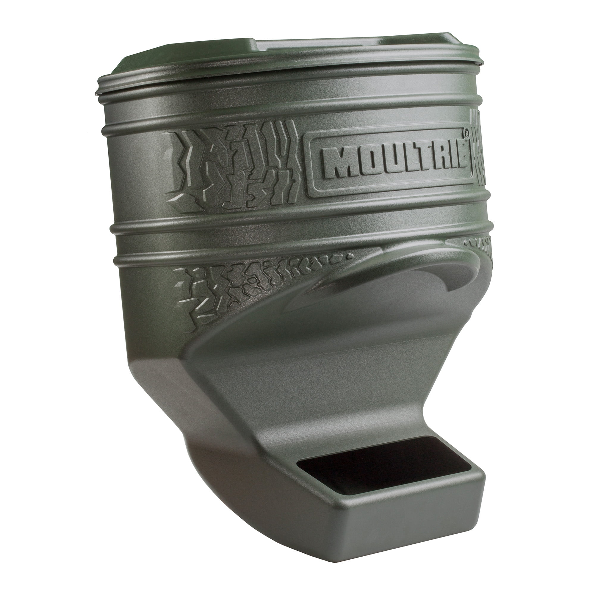 Moultrie 80 Pound Capacity Deer Wildlife Feed Station Pro, Green MFG