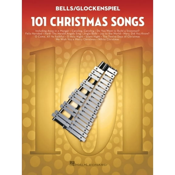 101 Christmas Songs for Bells/Glockenspiel, (Paperback)