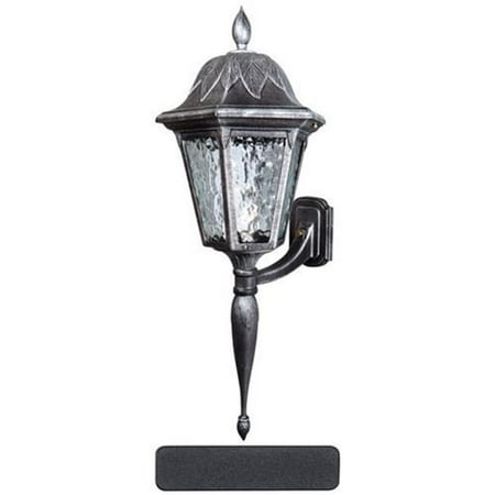 

Floral Large Bottom Mount Light Fixture with Long Tail Black