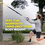TRX All-in-One Suspension Trainer Home-Gym System for Seasoned Gym Enthusiasts