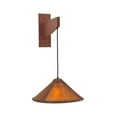 thumbnail image 2 of Meyda Tiffany 118813 17" W Cantilever Mission Wall Sconce - Orange, 2 of 6