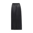 thumbnail image 5 of Hirigin Half Slip for Women Under Dress Plus Size Long Satin Underskirt Breathable Lace Trim Maxi Slip Skirt, 5 of 7