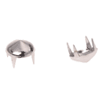 thumbnail image 4 of 5X 100 Silver Copper Round Cone Studs Spots DIY Rock Punk 8mm, 4 of 5