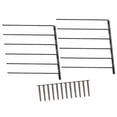 thumbnail image 3 of Soporte para silla de montar shamjiam de metal 2x con barras montado en la pared, 3 of 8