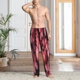 thumbnail image 2 of Fotbe pink butterfly Pattern Men's Pajama Pants,Sleepwear Pants,Pj Bottoms Drawstring And Pockets-Medium, 2 of 6