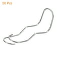 thumbnail image 3 of Plant Cages Connector, 50 Pack Fit 8mm to 8mm Round Tube OD, Plant Connecting Buckles Clip Wire Spring Clip, 3 of 6