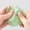 Green, variant on Crystal Sequin Slow Rising Squishy Shell Toy 3.5 Inch, Soft TPR Stress Relief Fidget for Anxiety Focus Support Kids Adults