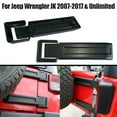 thumbnail image 4 of 2X Upper Lower Tail Gate Hinge Cover for Jeep for Wrangler Jk& Unlimited 2007-2017, 4 of 9