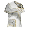 thumbnail image 5 of Black Summer Tops for Women Red Shirts for Women Crop Hide Belly Tunic 2025 Summer, 5 of 5