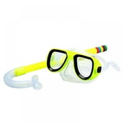 Kids Snorkel Set, Anti-Fog Snorkeling Gear Free Breathing, Dry Top Snorkel Mask Anti-Leak for Child
