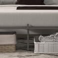 thumbnail image 4 of Tamaño completo-size heavy-duty metal marco de cama con under-cama almacenamiento - noise-free, steel slats, no box spring, fácil montaje, 4 of 7
