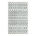 thumbnail image 3 of Unique Loom Bohemian Trellis Collection Area Rug - Gypsy (5' 3" x 8' Rectangle Coastal White/Navy Blue), 3 of 7