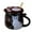 B, variant on Leojiow Cute Cat Mug Novelty Ceramic Coffee Tea Milk Cup With Adorable Kitty Lid Cat Themed Article Novelty Cat Things For Cat Lovers Women Suitable For Birthdays And Other Occasions. 15X15X10Cm A