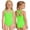 R141-Green, variant on Classic Solid Color One Piece Swimsuit For Girls Criss Cross Back Bathing Suit Casual Kids Swimwear Comfortable Summer Swimsuits 7-8 Years