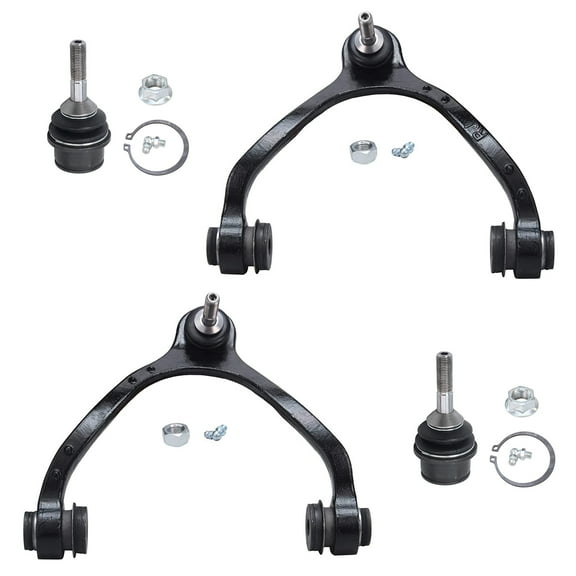 Detroit Axle - Front Upper Control Arms Lower Ball Joints Replacement for Ford Crown Victoria Lincoln Town Car Fits select: 2008-2011 FORD CROWN VICTORIA POLICE INTERCEPTOR