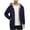 c02Blue, variant on USNSM Sherpa Hoodie Men Sherpa Lined Full Zip Fleece Hooded Sweatshirt Thick Thermal Outdoor Coats with Zipper Pockets Gray XL