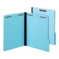 thumbnail image 5 of Pendaflex® Pressboard Fastener Folders, 2" Expansion, Letter Size, 100% Recycled, Light Blue, Pack Of 25 Folders, 5 of 5