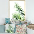 thumbnail image 2 of Designart 'Fern Plant Leaves Detail III' Farmhouse Framed Canvas Wall Art Print, 2 of 5