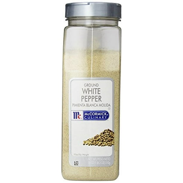 Mccormick Ground Pepper, White, 18 Ounce