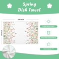 thumbnail image 6 of Floral Spring Kitchen Towels Dish Towels Set of 2,Pink Butterfly Hand Towels 18x26 Inch Drying Dishcloth,Farmhouse Home Seasonal Spring Decorations, 6 of 6