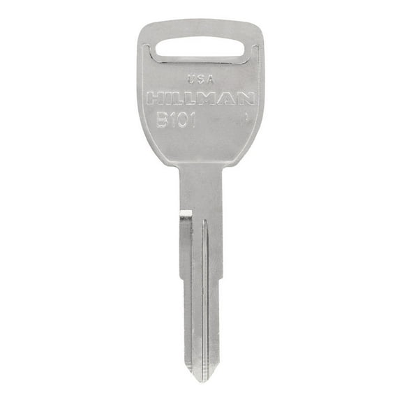 Hillman 5966353 Traditional Key House & Office Blank Double Sided Universal Key - Pack of 10