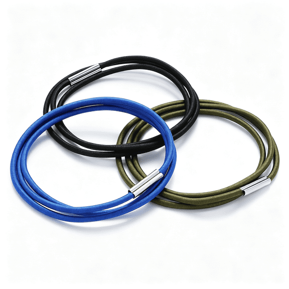 CCOCC Trash Can Rubber Bands 3Pcs,Garbage Can Rubber Bands,Trash Can Bag Holder,Fits 13-30 Gallon Trash,High Elastic Trash Bag Holder Bands for Kitchen Office Garage,Secure Garbage Bags" Place