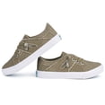 thumbnail image 5 of JENN ARDOR Womens Sneakers Fashion Canvas Shoes Lace up Flats Low Top Walking Shoes, 5 of 11
