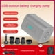thumbnail image 5 of Bomba para inflables, minibomba portátil recargable con batería de 1200 mAh para colchones, sofás, flotadores de piscina, balsas inflables, camas, botes, juguetes, microbomba de aire., 5 of 9