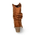 thumbnail image 3 of Time and Tru Women's Western Slouch Boots, 3 of 5